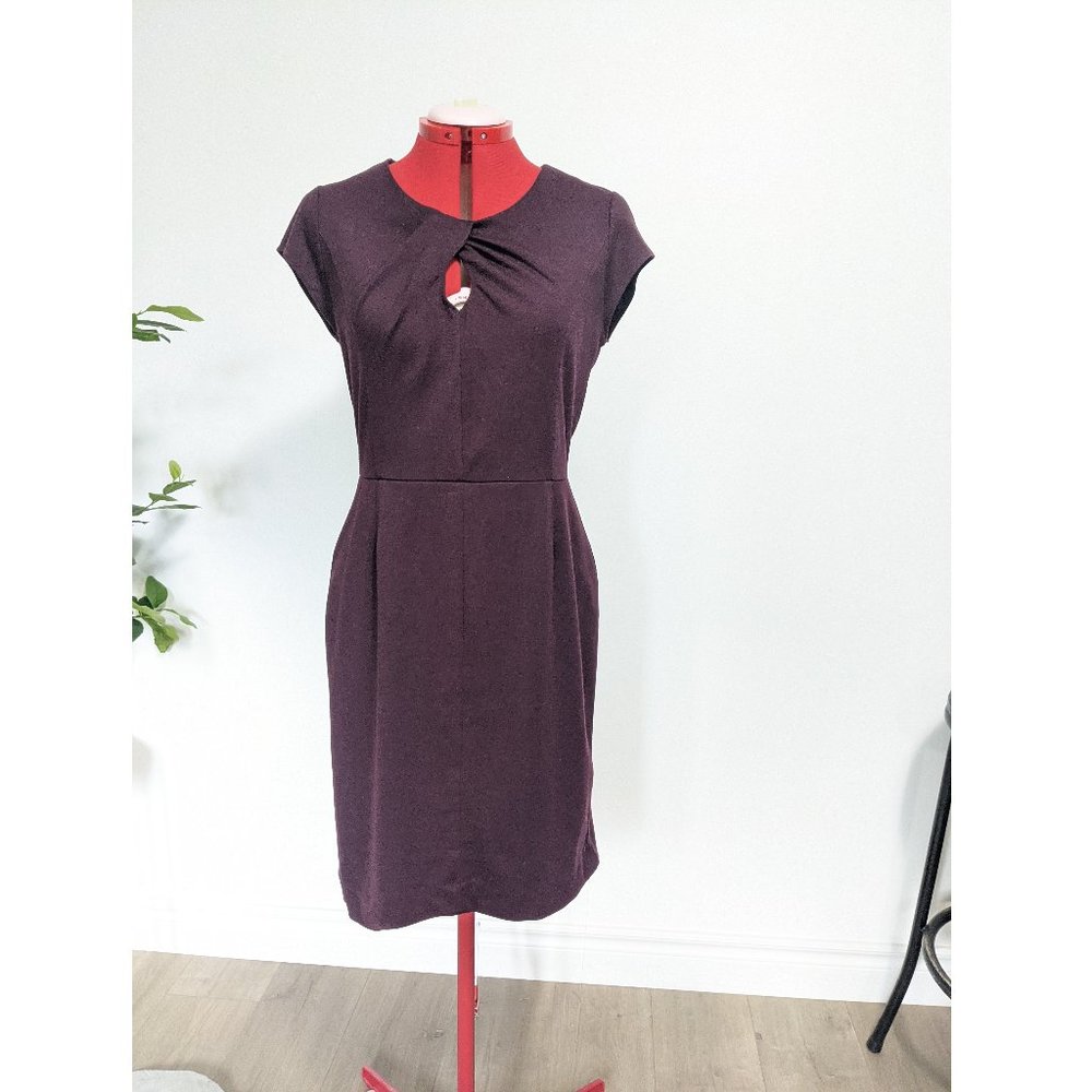 Banana Republic - Dress - Maron cap sleeved